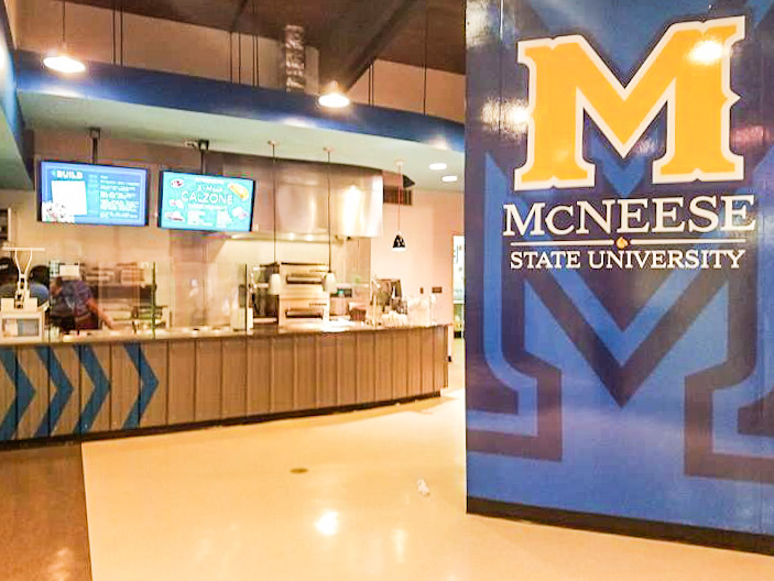 Mcneese State University Campus Map Dine On Campus At Mcneese State University || Campus Map